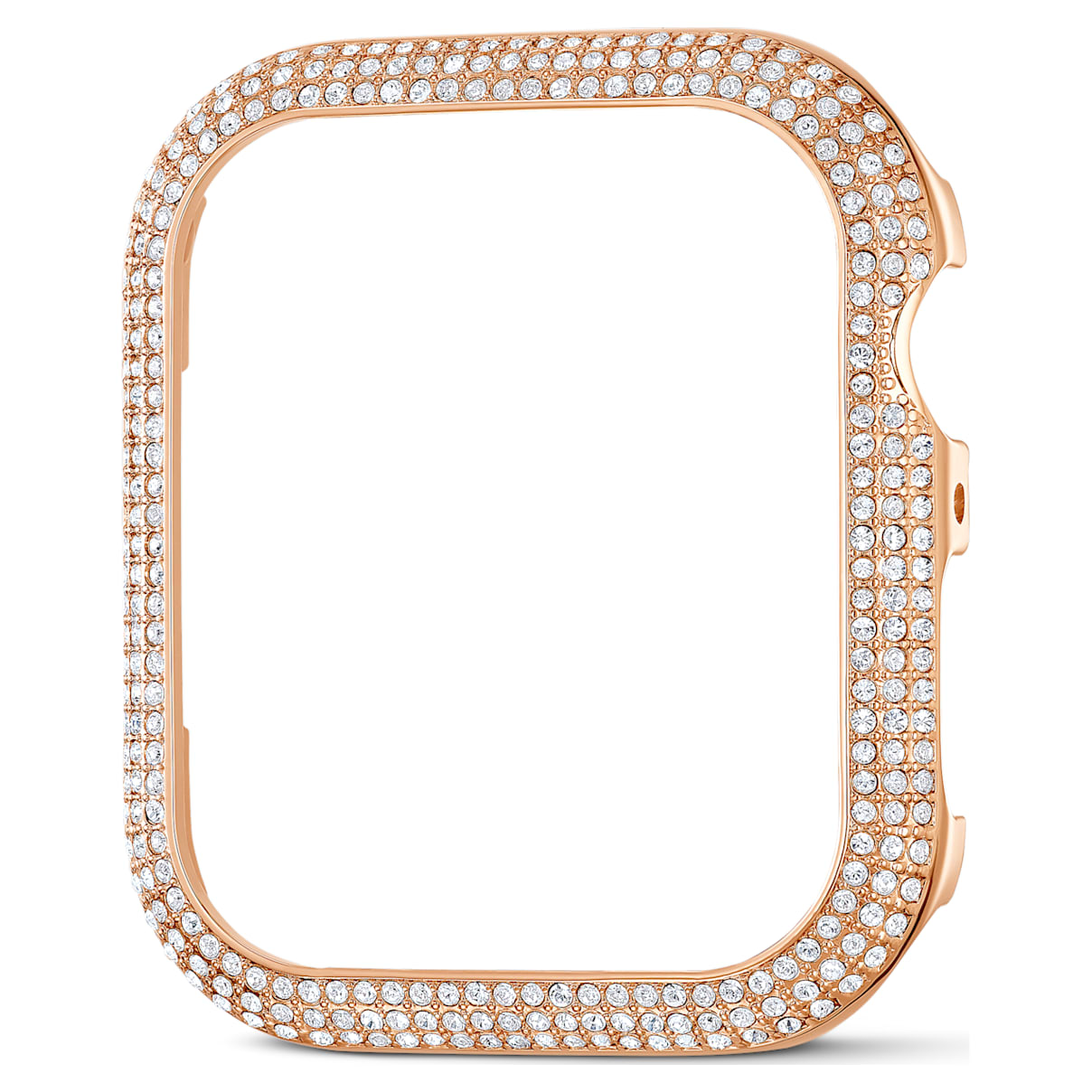 

Swarovski Sparkling Apple Watch® 対応ケース, ローズゴールドカラー, ローズゴールドトーン・プレーティング
