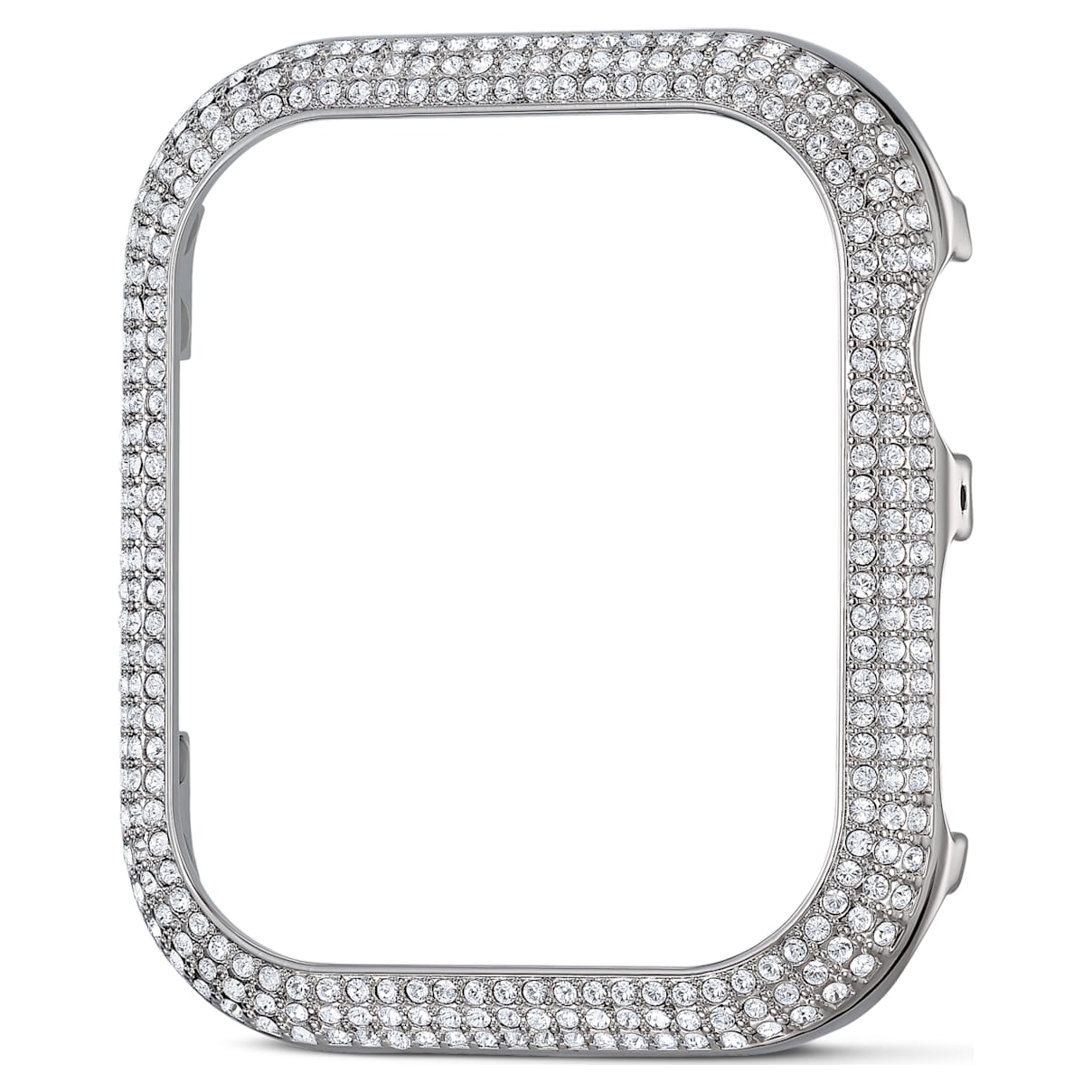 Click to view product details and reviews for 40 Mm Sparkling Case Compatible With Apple Watch&reg; Silver Tone.