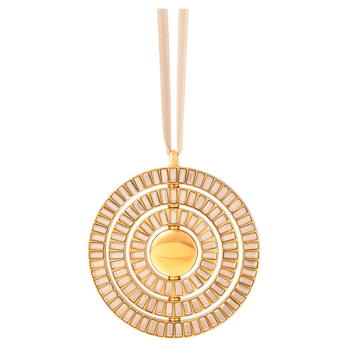 Click to view product details and reviews for Icons Of Design Hanging Ornament Gold Tone.