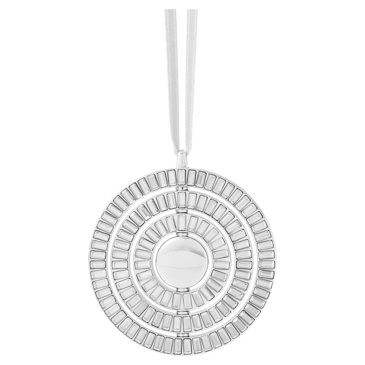 Click to view product details and reviews for Icons Of Design Hanging Ornament Silver Tone.