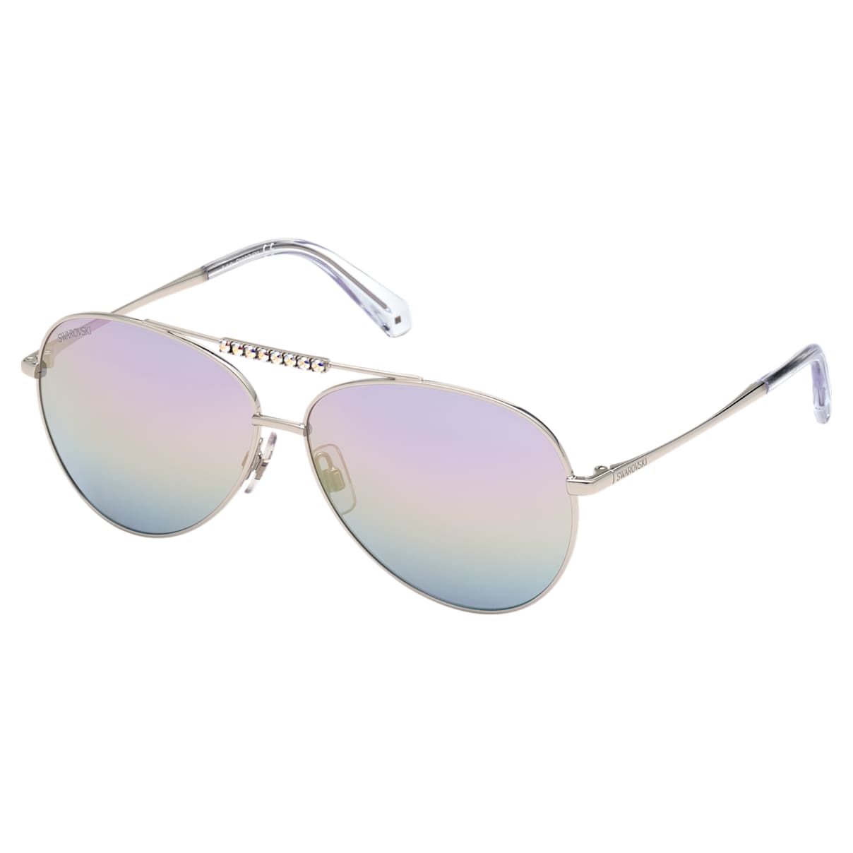 

Swarovski sunglasses, Pilot shape, SK0308 16Z, Purple