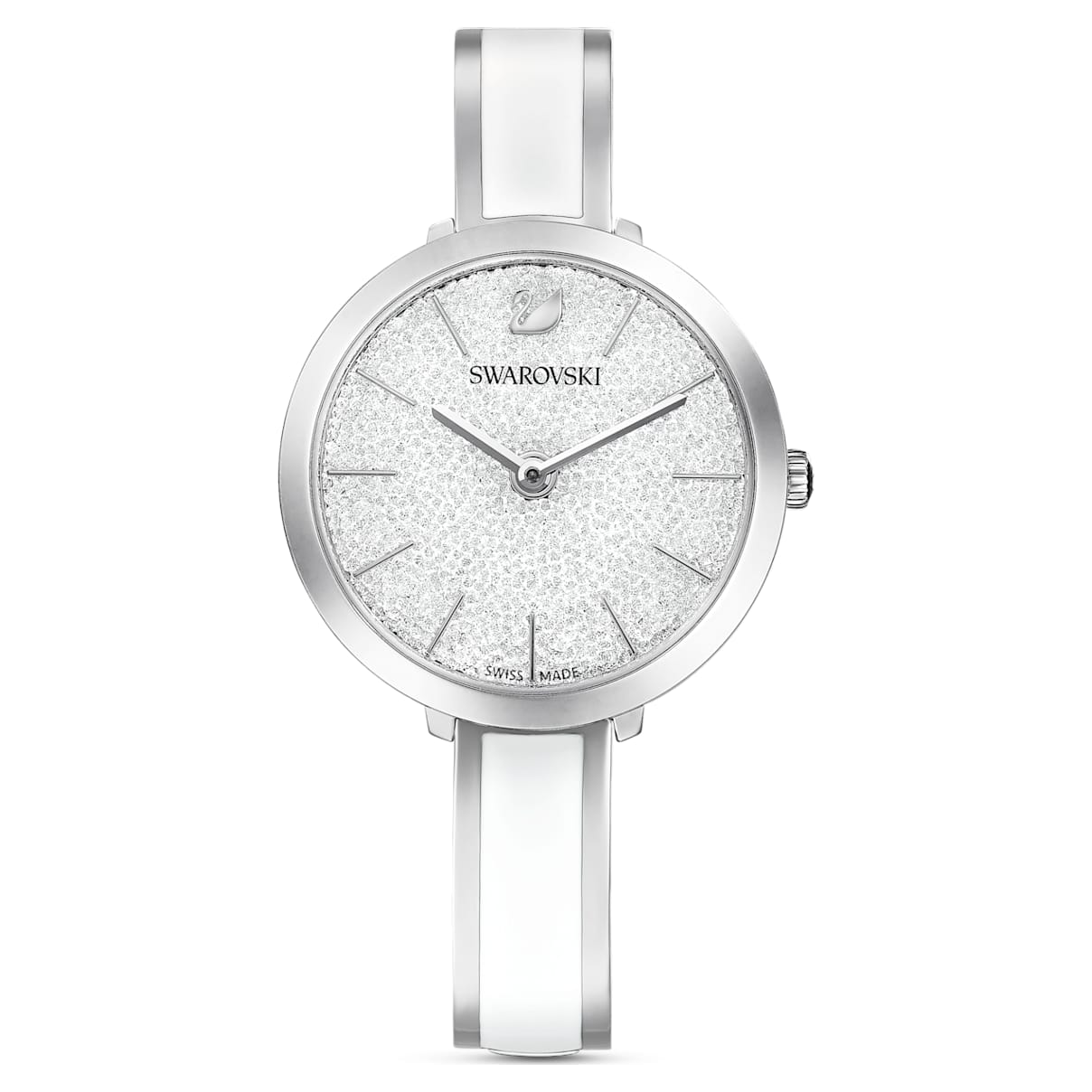 Shop Swarovski Crystalline Delight Watch In White