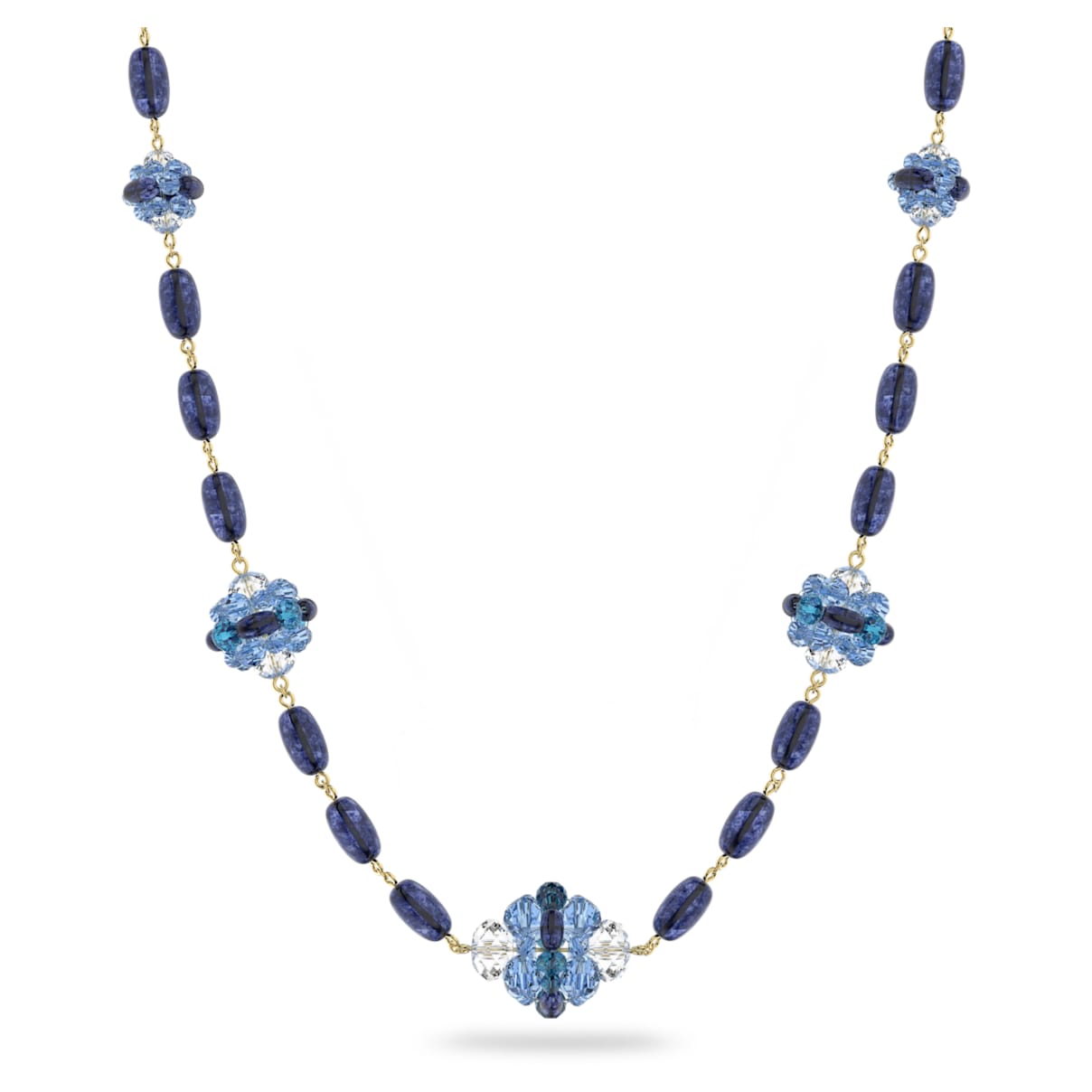 Shop Swarovski Somnia Necklace In Blue