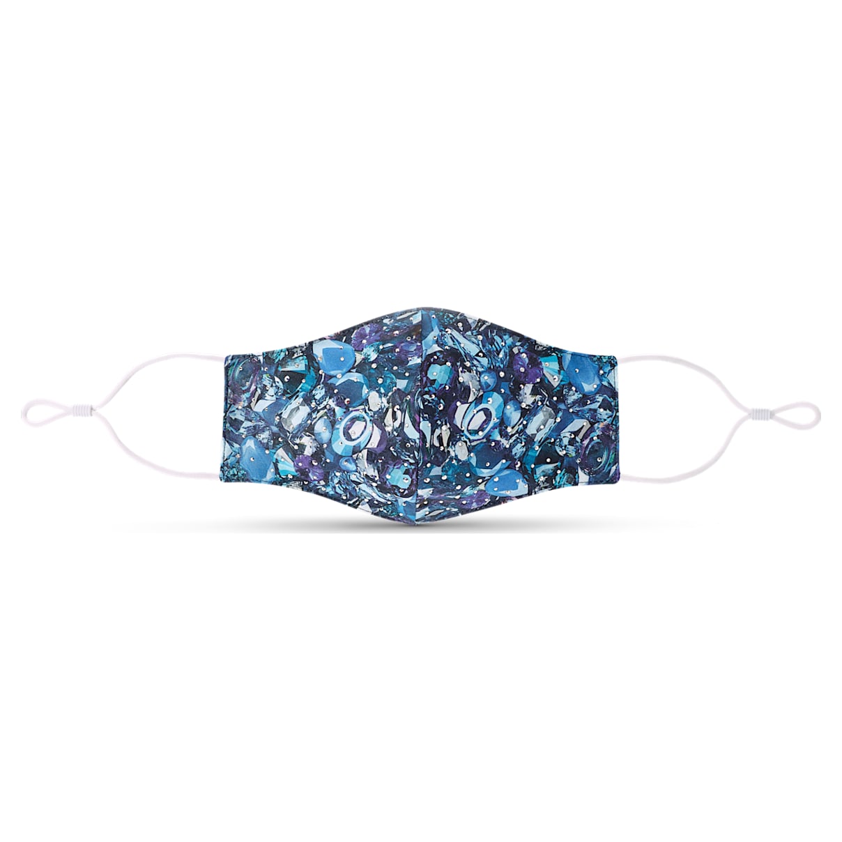 

Swarovski mask, Blue