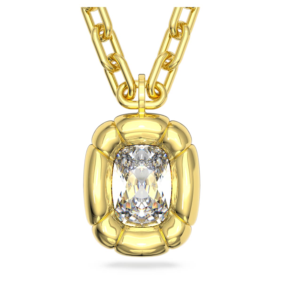 

Dulcis pendant, Cushion cut, Gold tone, Gold-tone plated