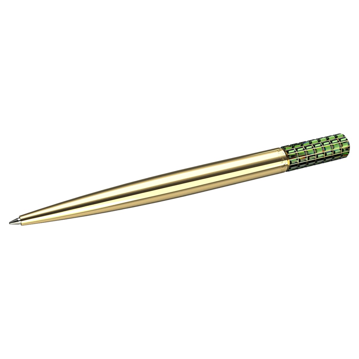 

Ballpoint pen, Green, Gold-tone plated