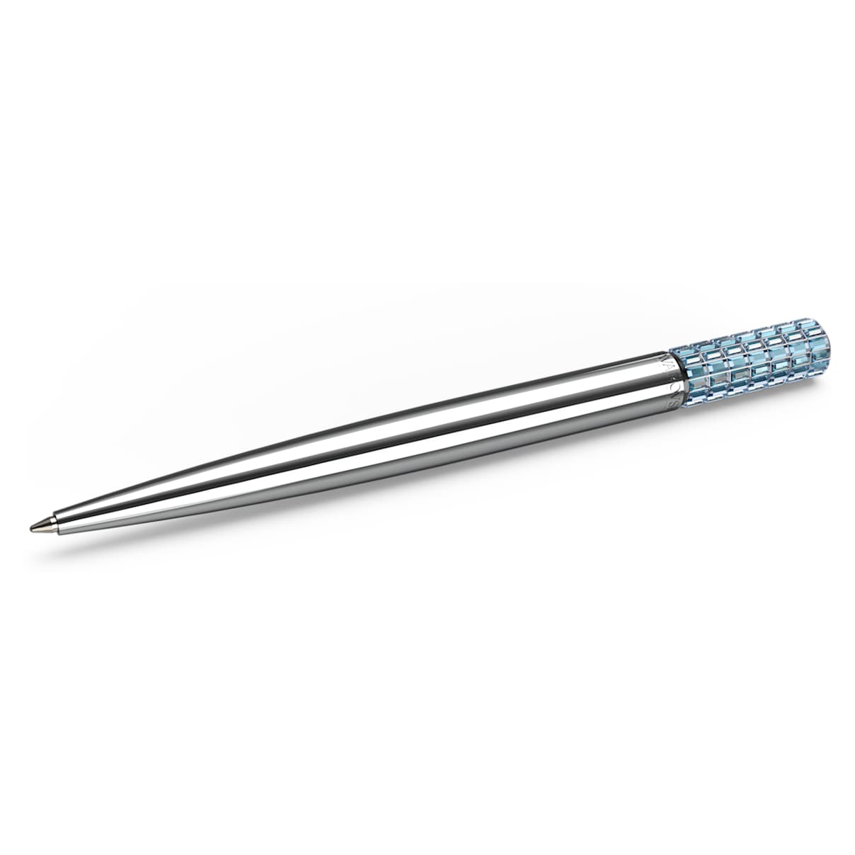 

Ballpoint pen, Light blue, Chrome plated