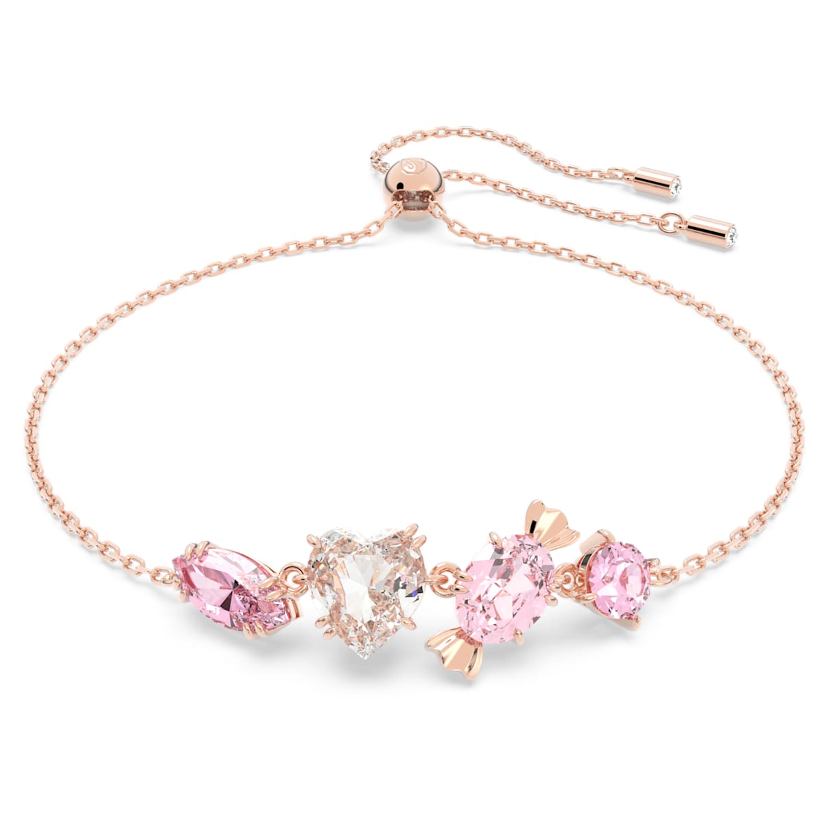 

Gema 520 bracelet, Candy, Pink, Rose gold-tone plated