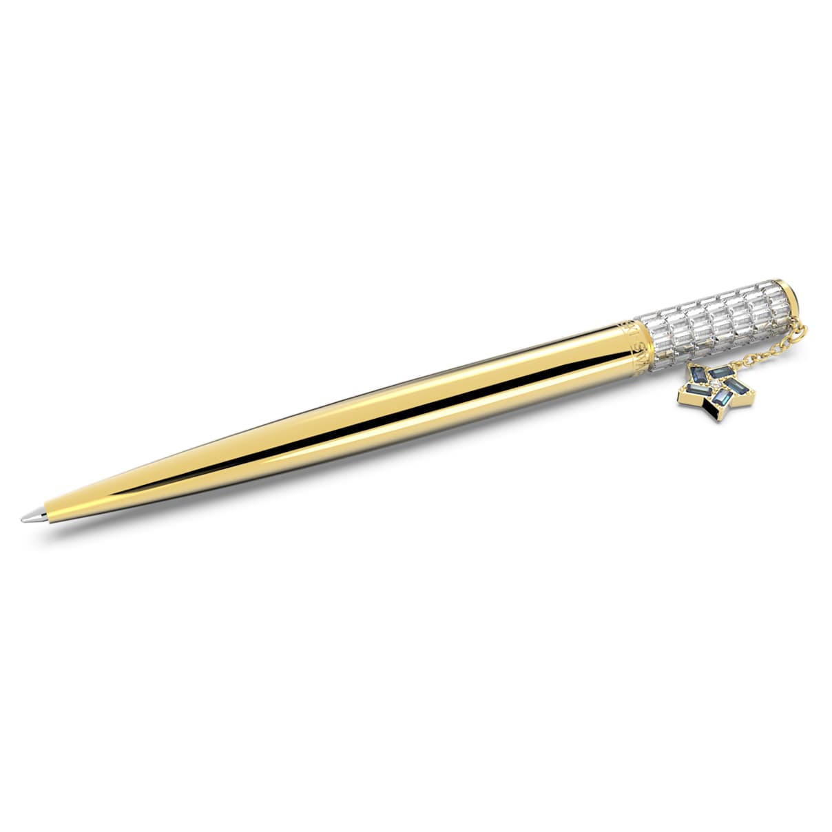 

Celebration 2022 ballpoint pen, Star, White, Gold-tone plated