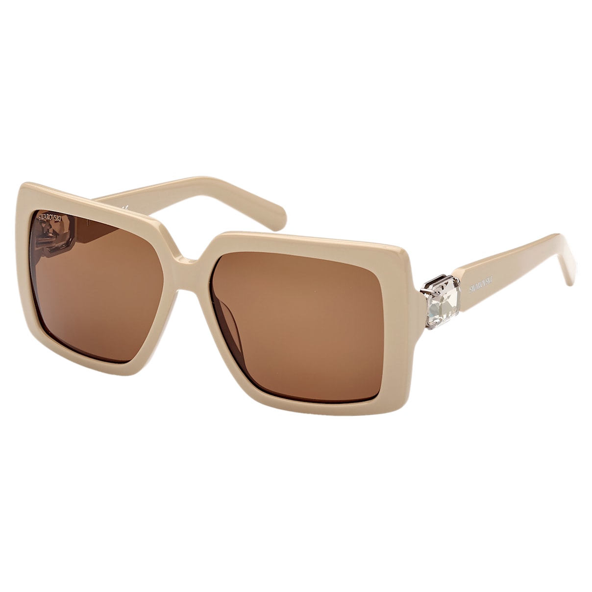 

Swarovski Sunglasses, Square shape, SK0351 57E, Brown