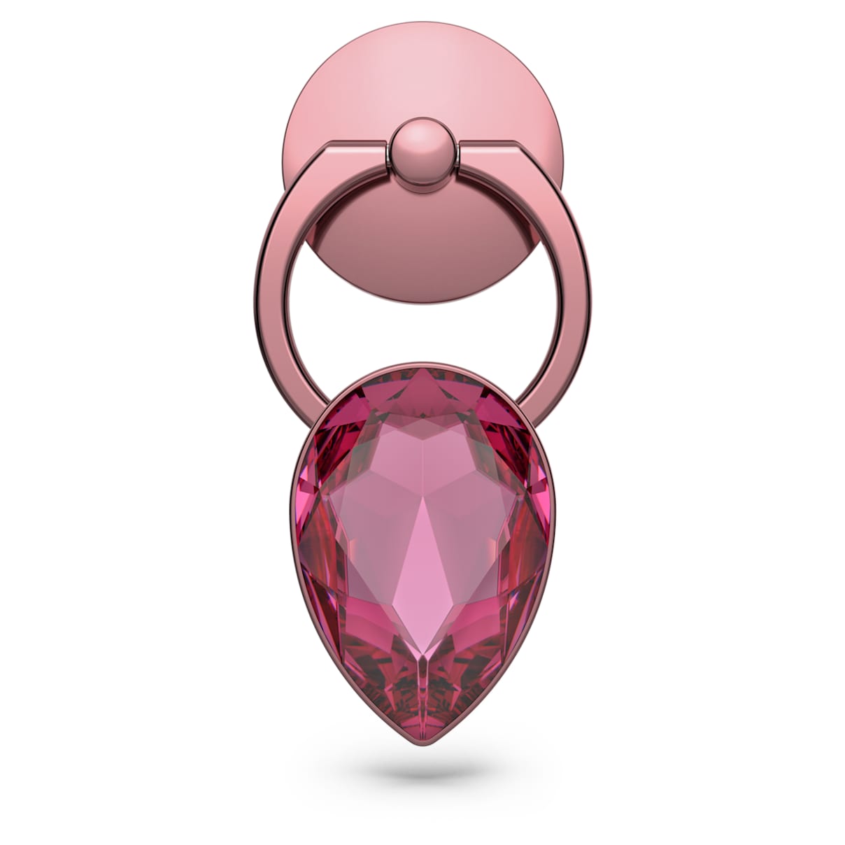 

Mobile ring, Drop cut, Pink