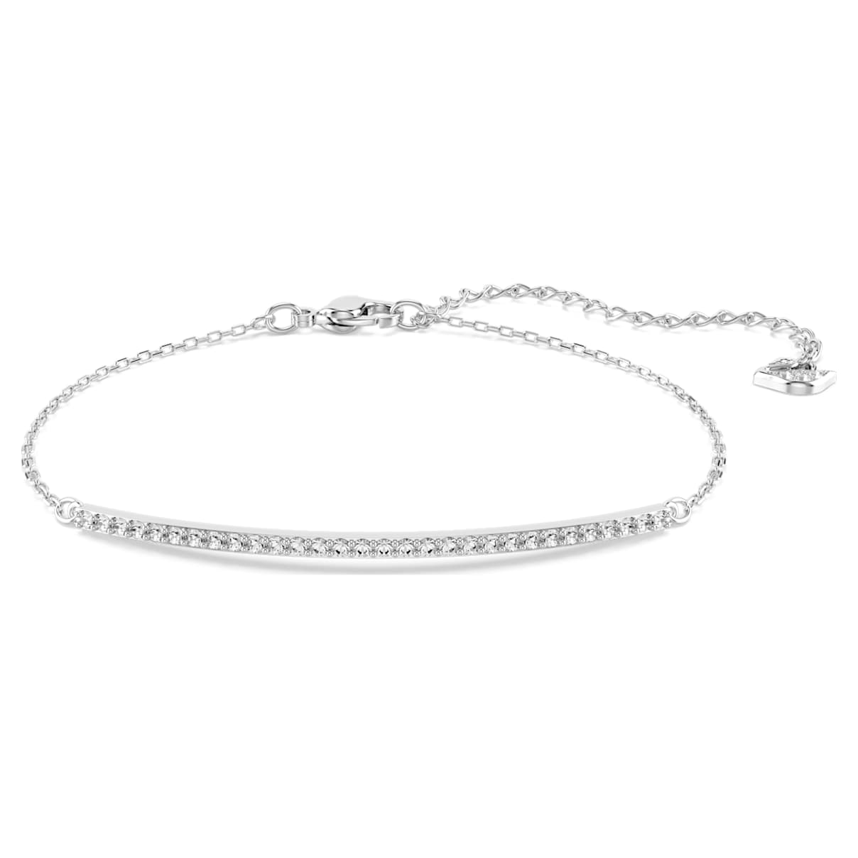 

Bracelet Only, Blanc, Métal rhodié