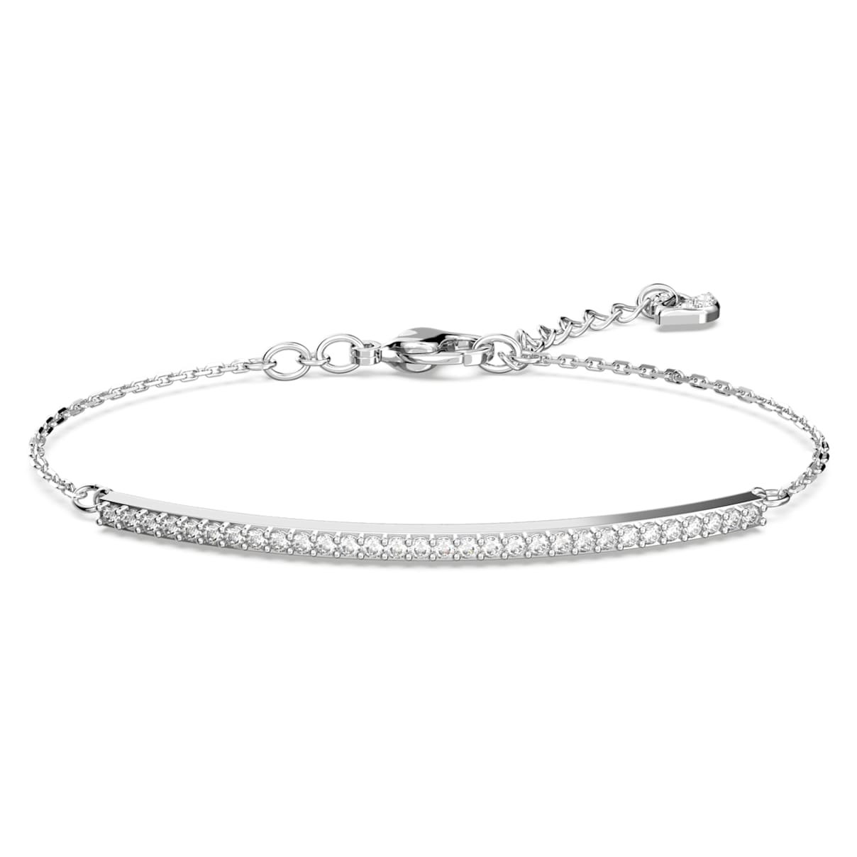 

Only bracelet, White, Rhodium plated