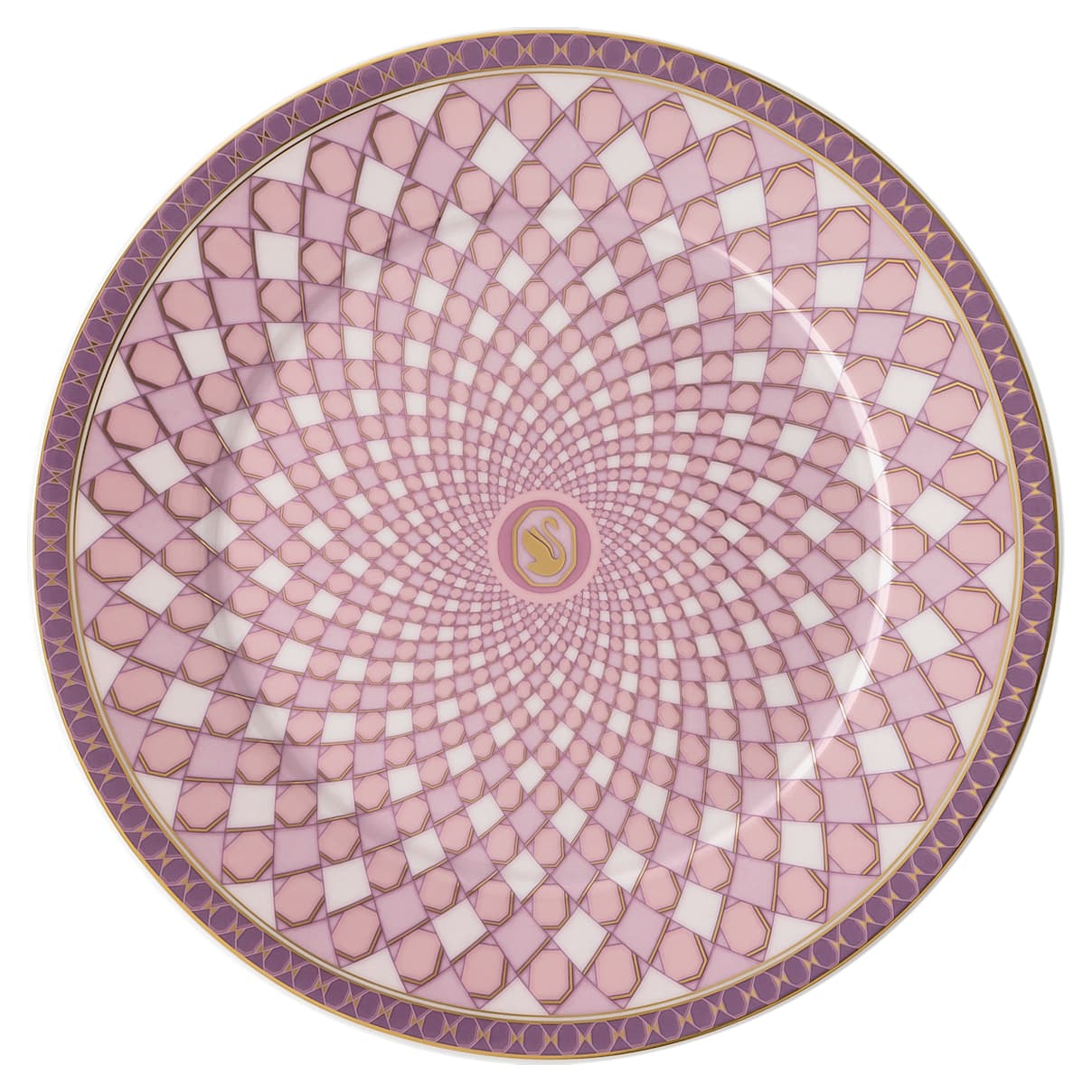

Signum bread plate, Porcelain, Pink