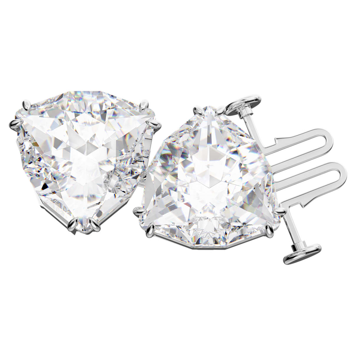 

Swarovski Millenia extender, Trilliant cut, White, Rhodium plated