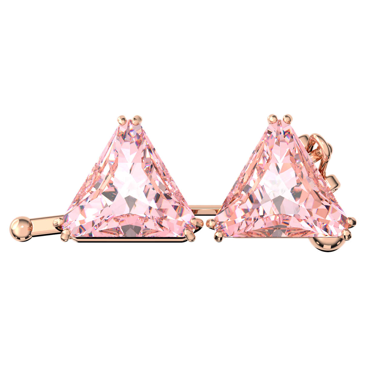 

Matrix extender, Triangle cut, Pink, Rose gold-tone plated