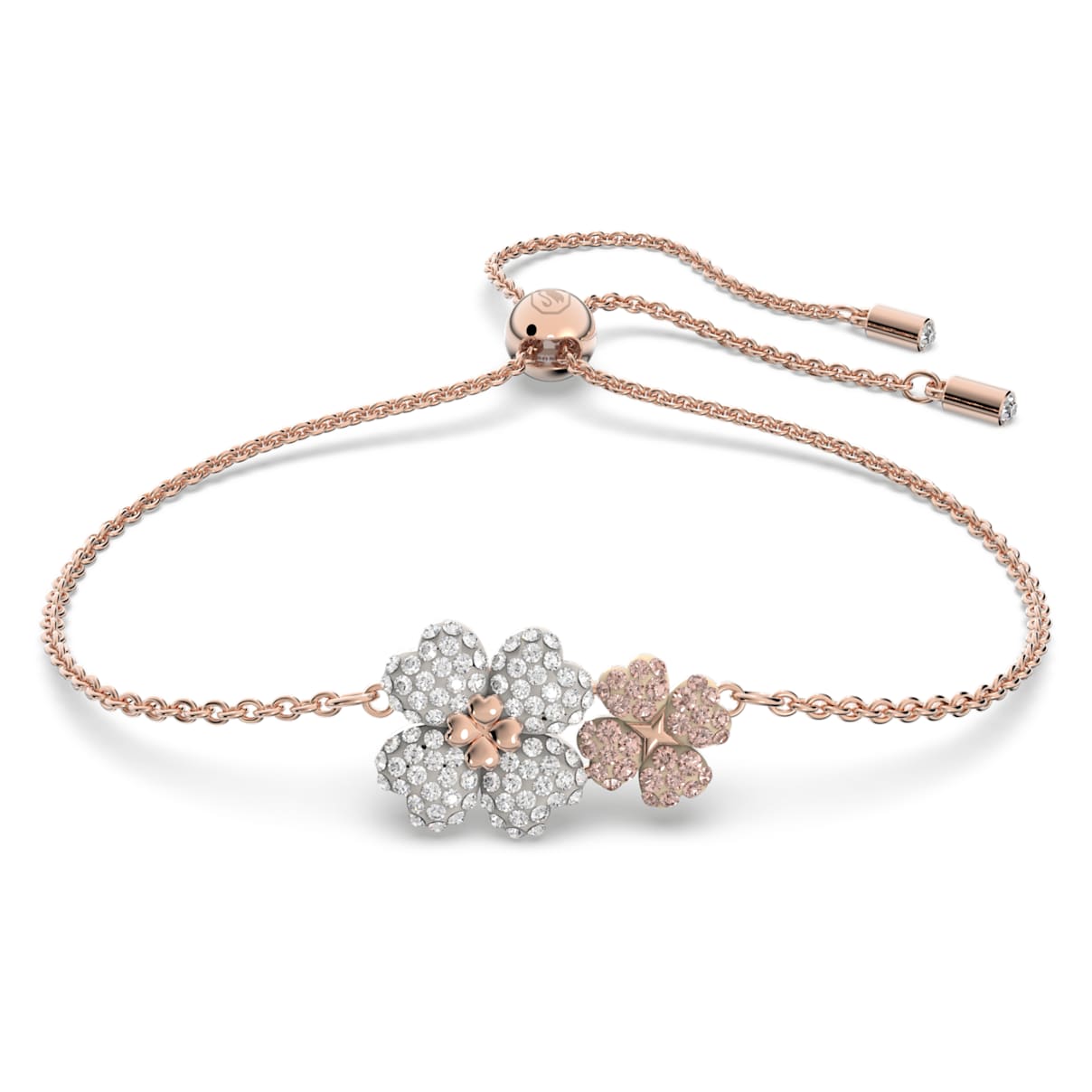 

Latisha bracelet, Flower, Multicolored, Rose gold-tone plated