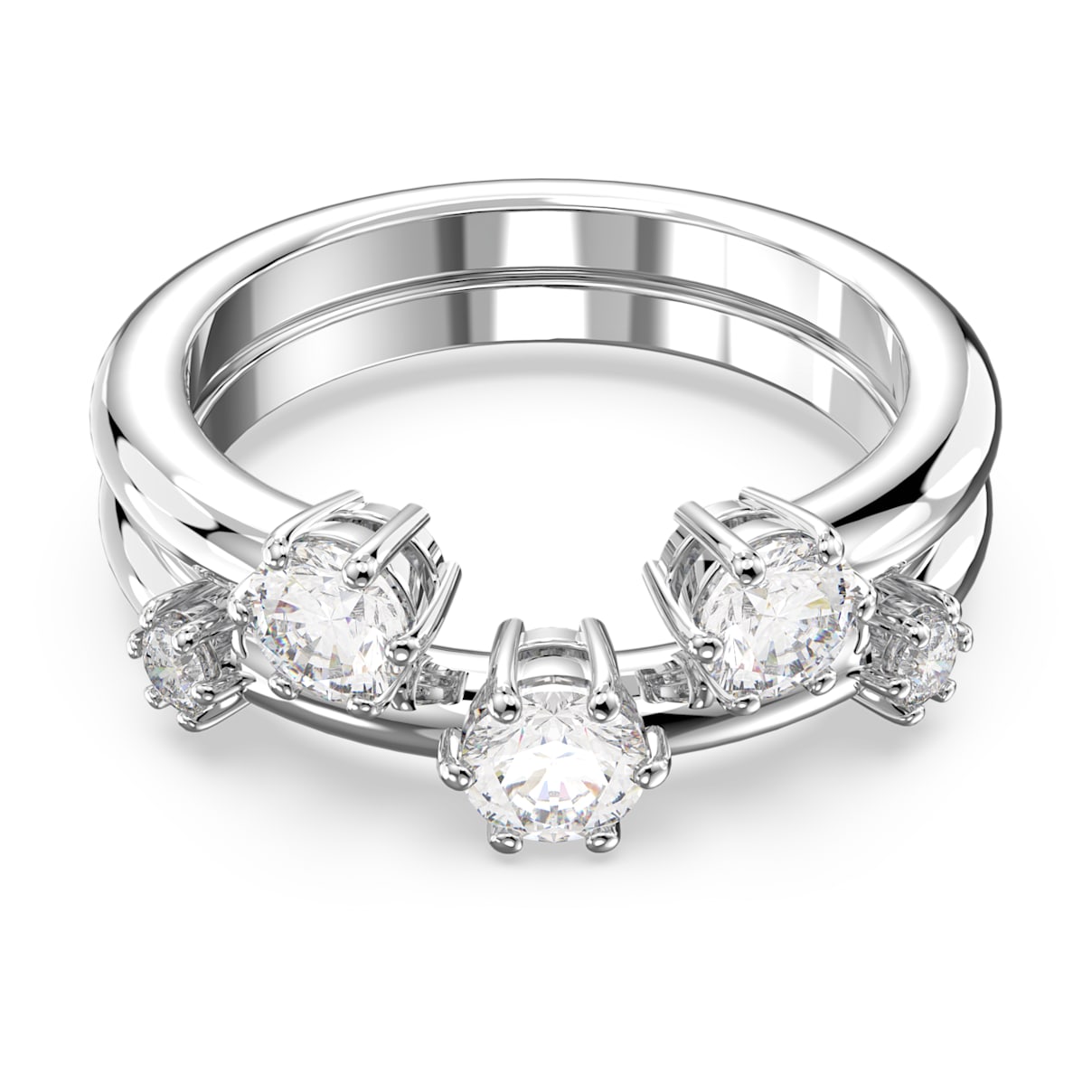 Shop Swarovski Constella Ring In White