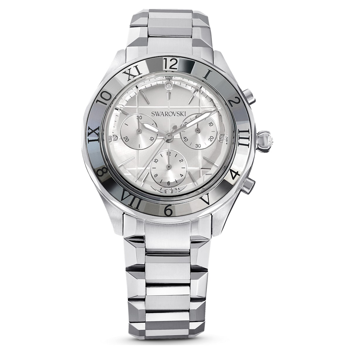 Shop Swarovski Watch In Silver Tone