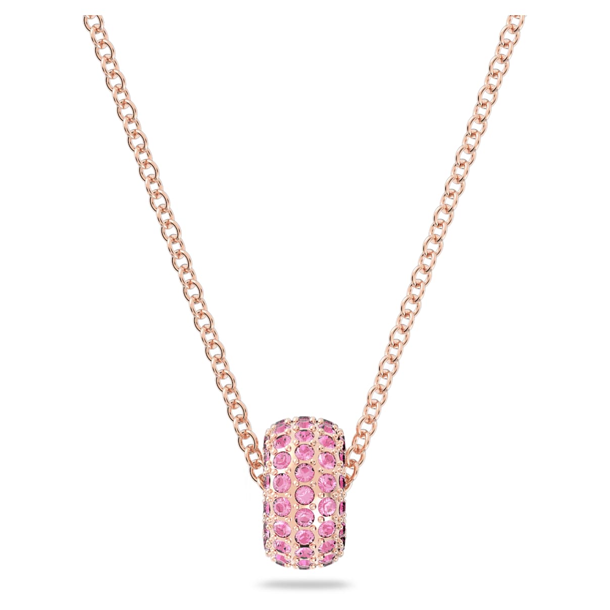 

Dextera pendant, Pink, Rose gold-tone plated