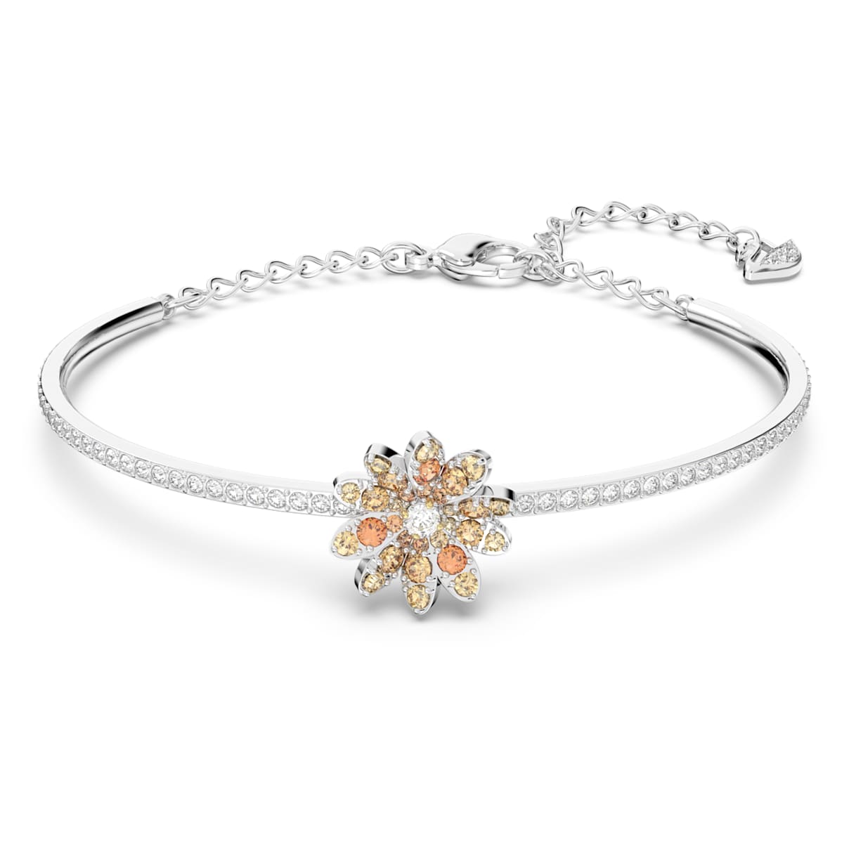 

Bransoletka typu bangle Eternal Flower, Kwiat, Różnokolorowa, Wykończenie z różnobarwnych metali