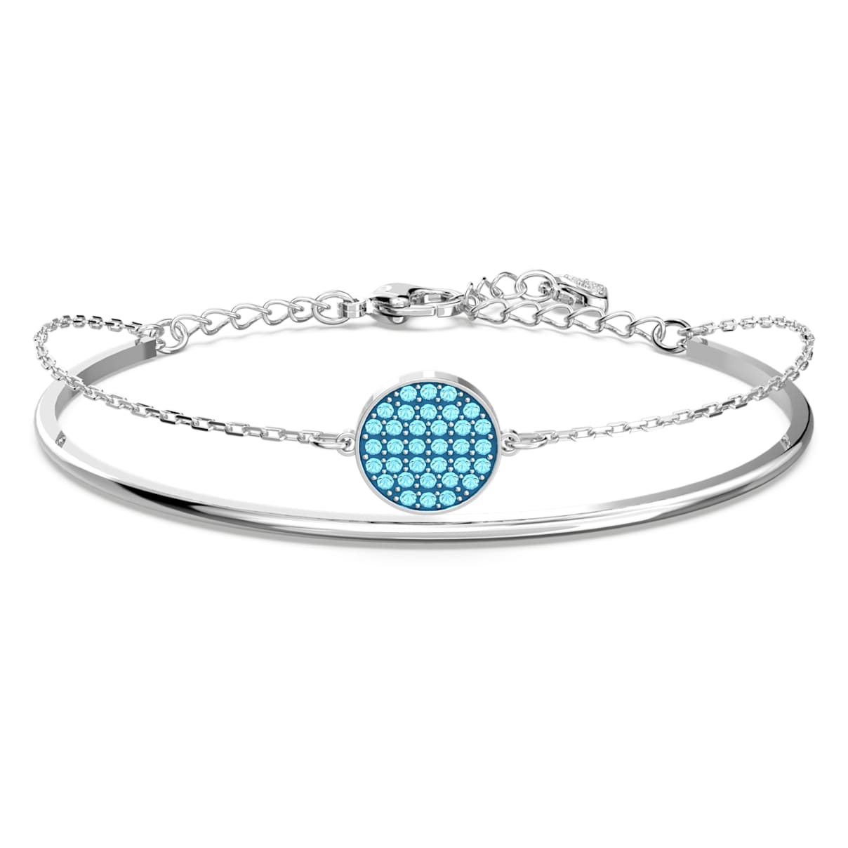 

Bransoletka typu bangle Sublima, Niebieska, Powłoka z rodu