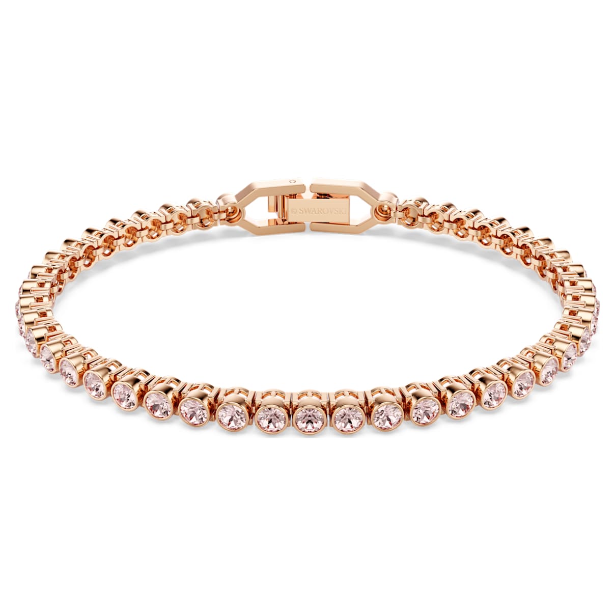 

Bracelet Emily, Coupe ronde, Rose, Placage de ton or rosé