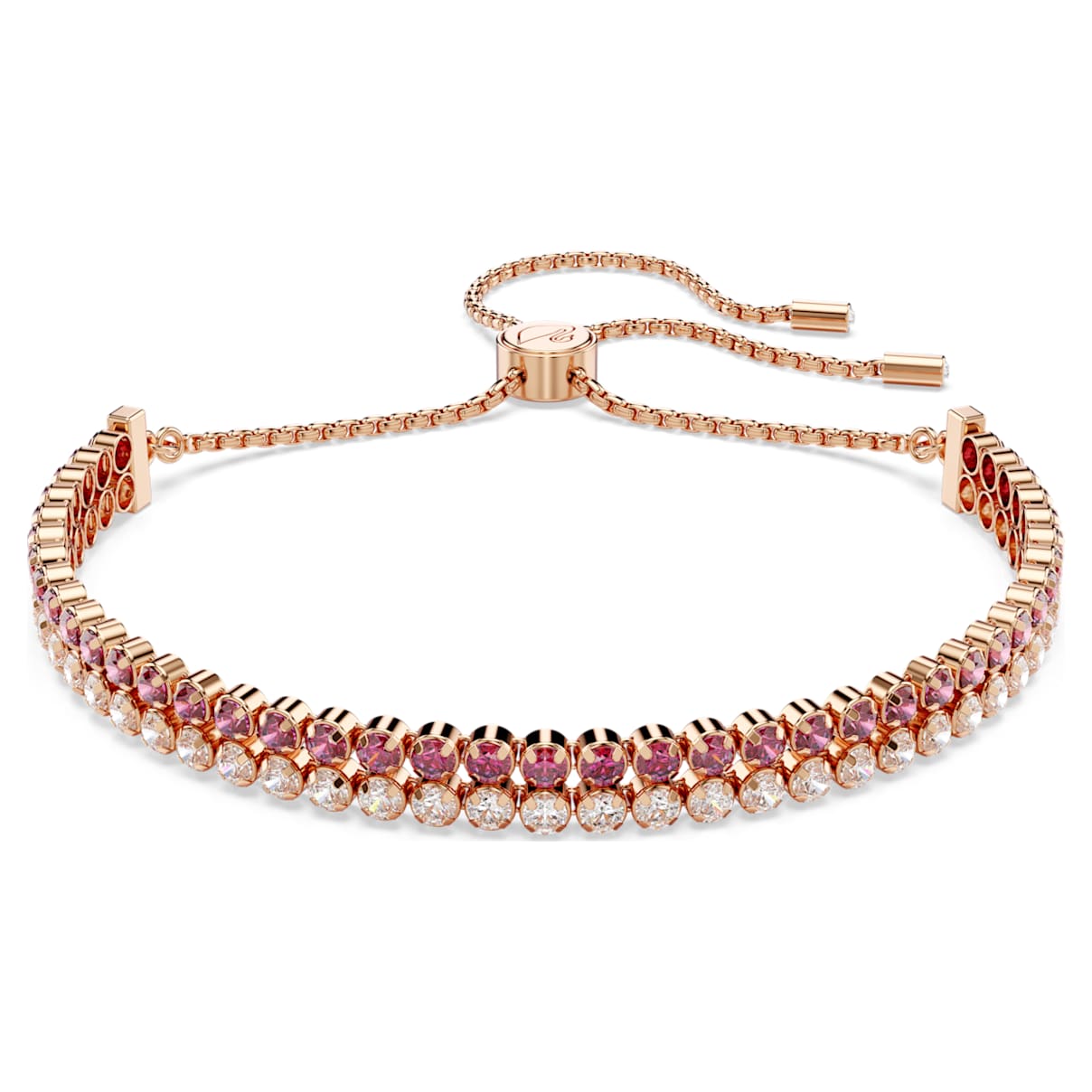 

Braccialetto Subtle, Rosso, Placcato color oro rosa