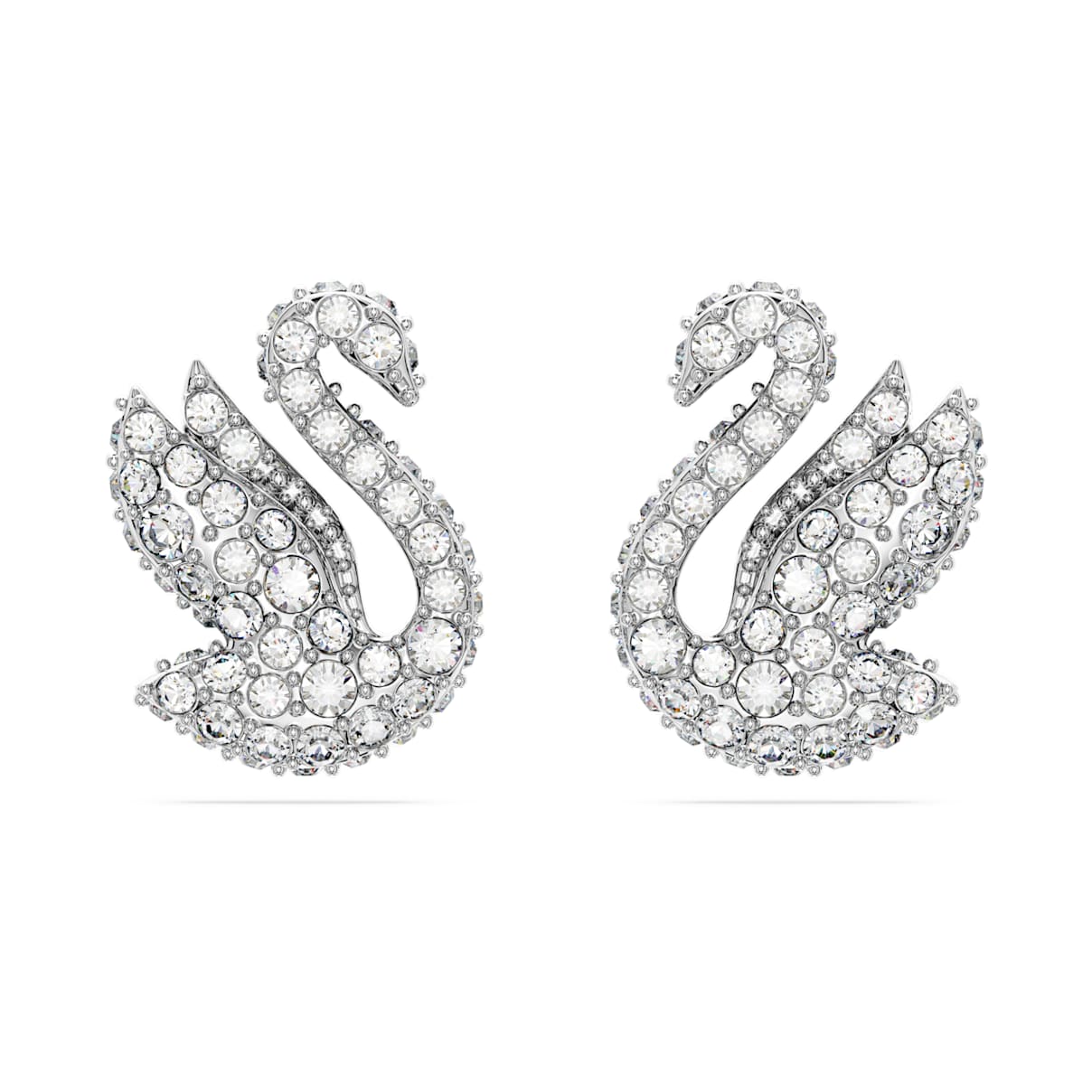 Shop Swarovski Iconic Swan Ohrstecker In White