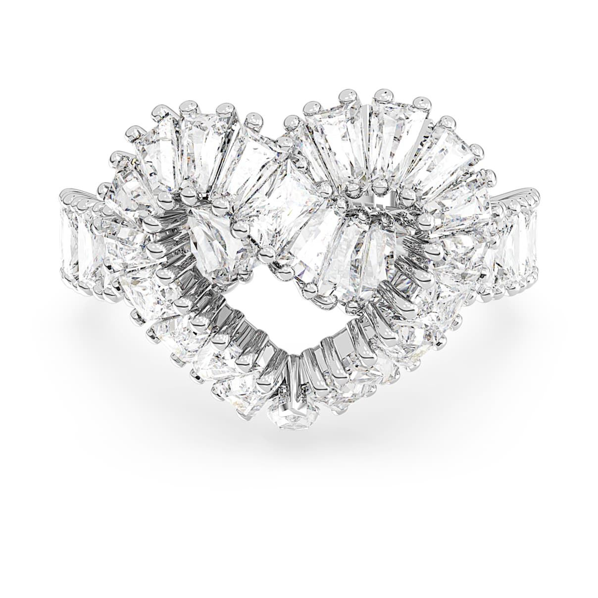 Shop Swarovski Matrix Cocktail Ring In White