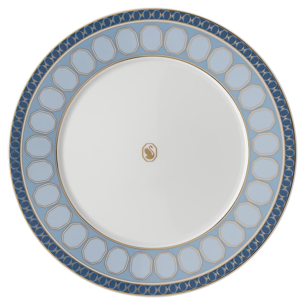 

Signum dinner plate, Porcelain, Blue