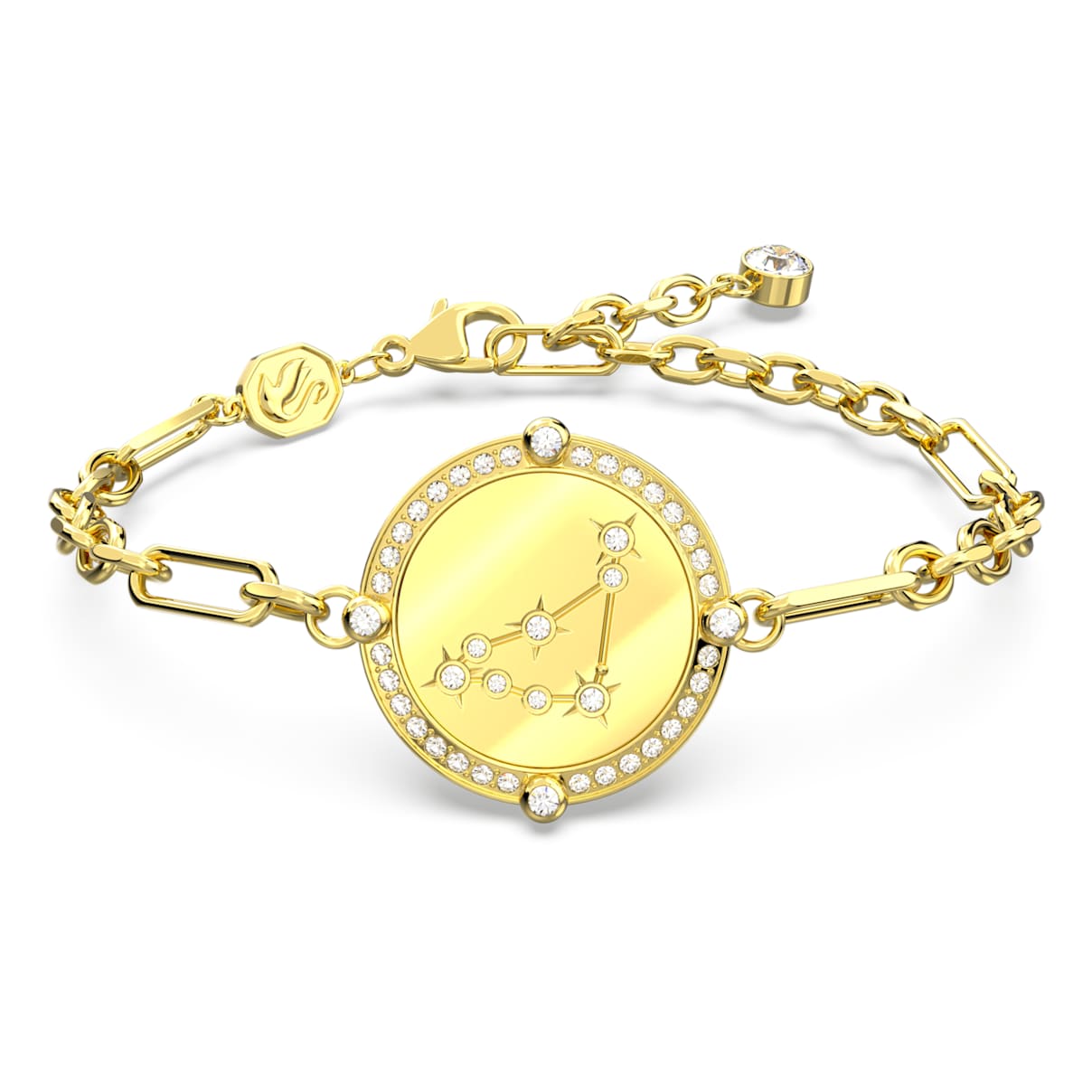 

Zodiac bracelet, Capricorn, Gold tone, Gold-tone plated