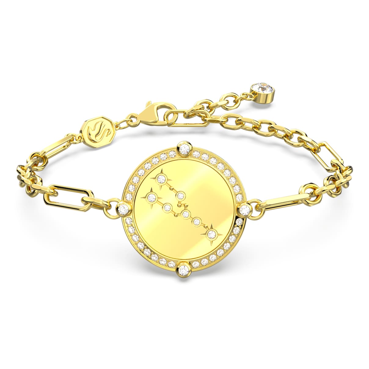 

Zodiac bracelet, Taurus, Gold tone, Gold-tone plated
