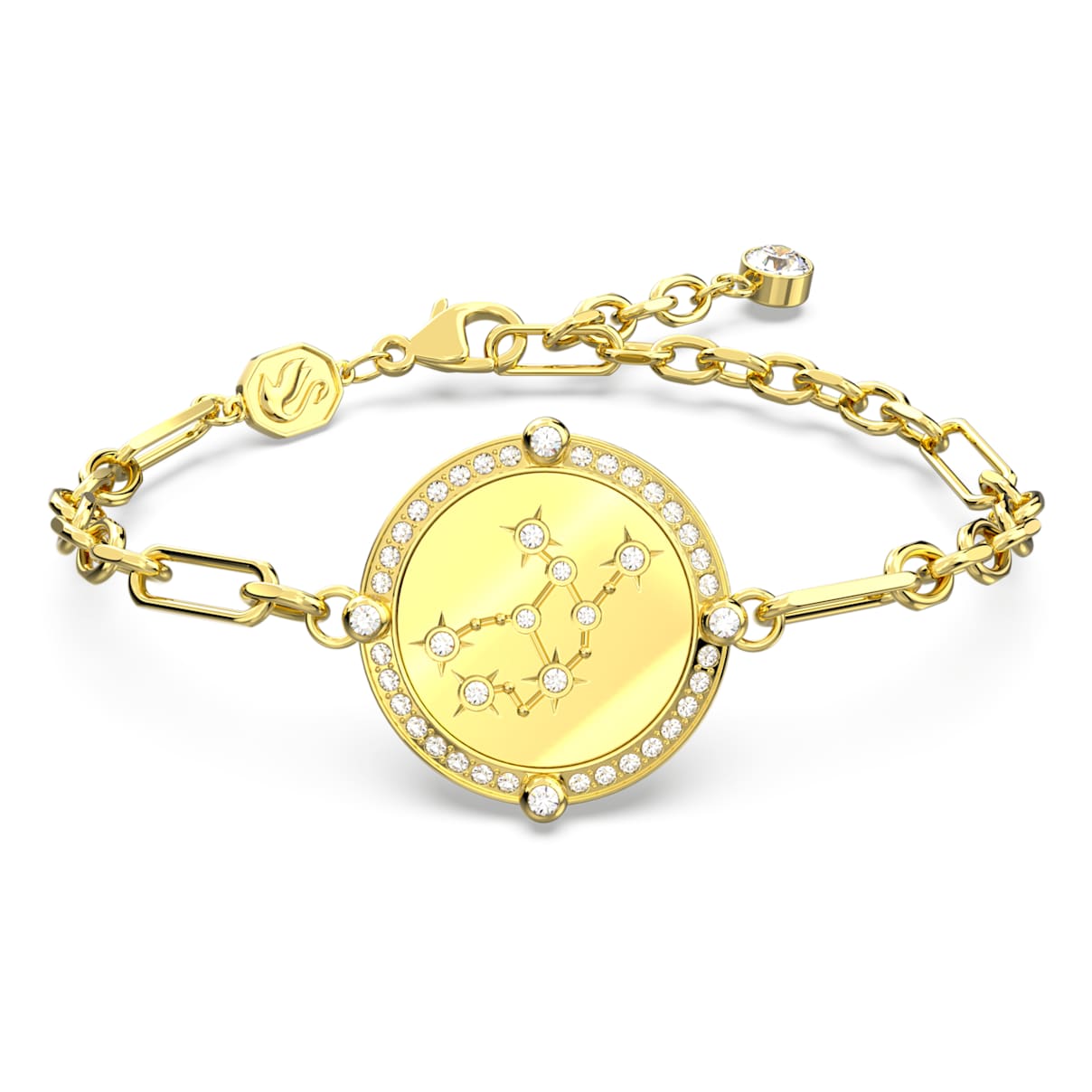 

Zodiac bracelet, Virgo, Gold tone, Gold-tone plated