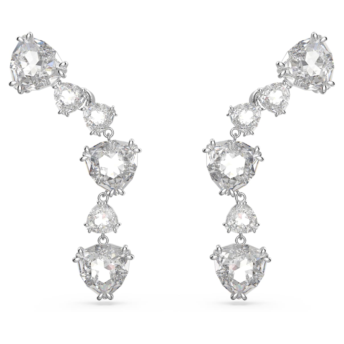 

Manchettes d’oreilles Mesmera, Taille trillion, Blanches, Métal rhodié