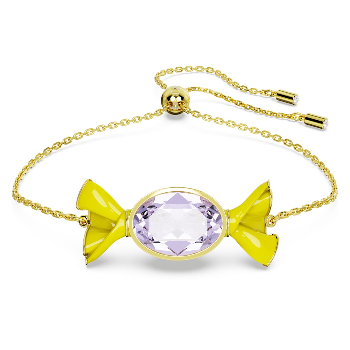 

Dulcis bracelet, Candy, Multicolored, Gold-tone plated