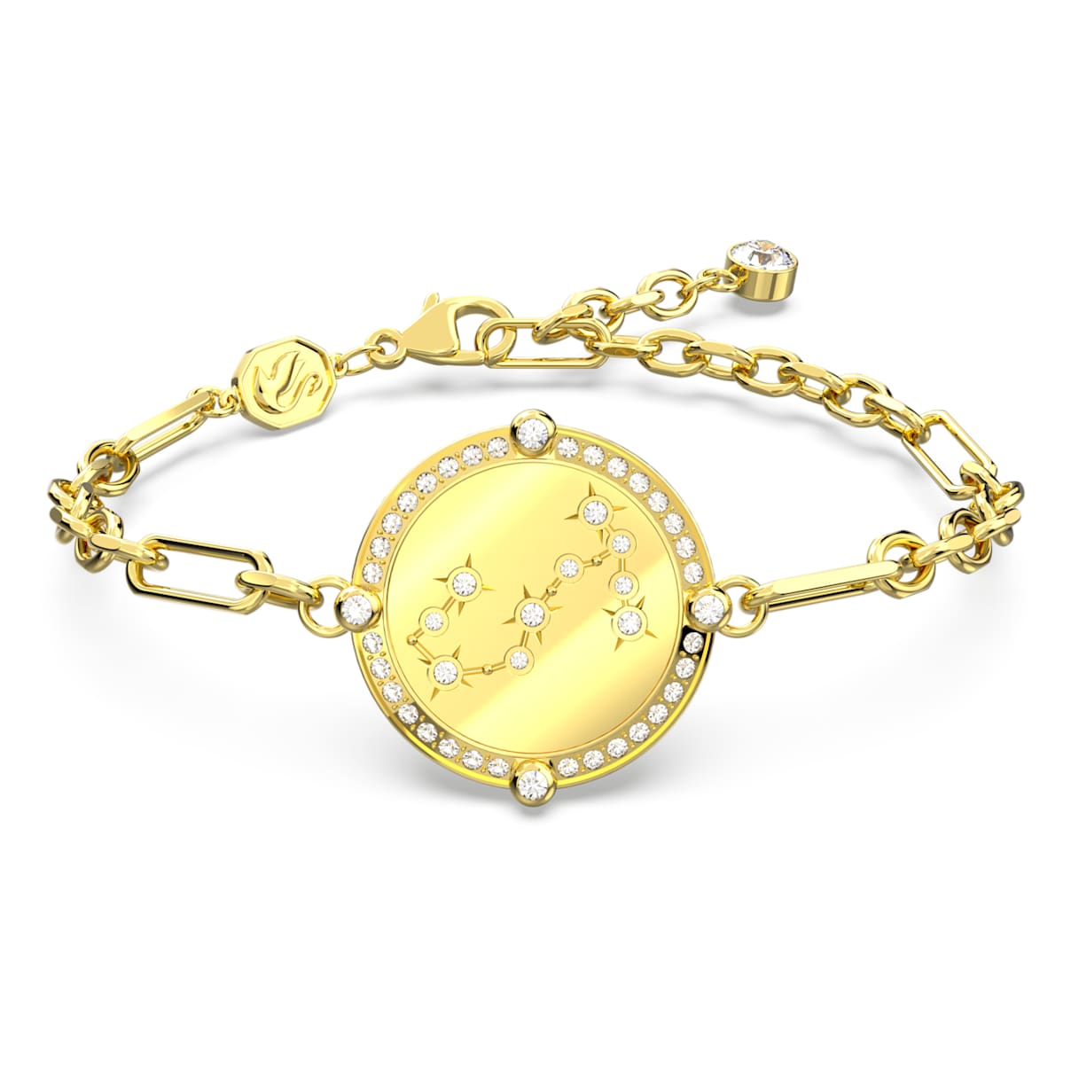 

Zodiac bracelet, Scorpio, Gold tone, Gold-tone plated