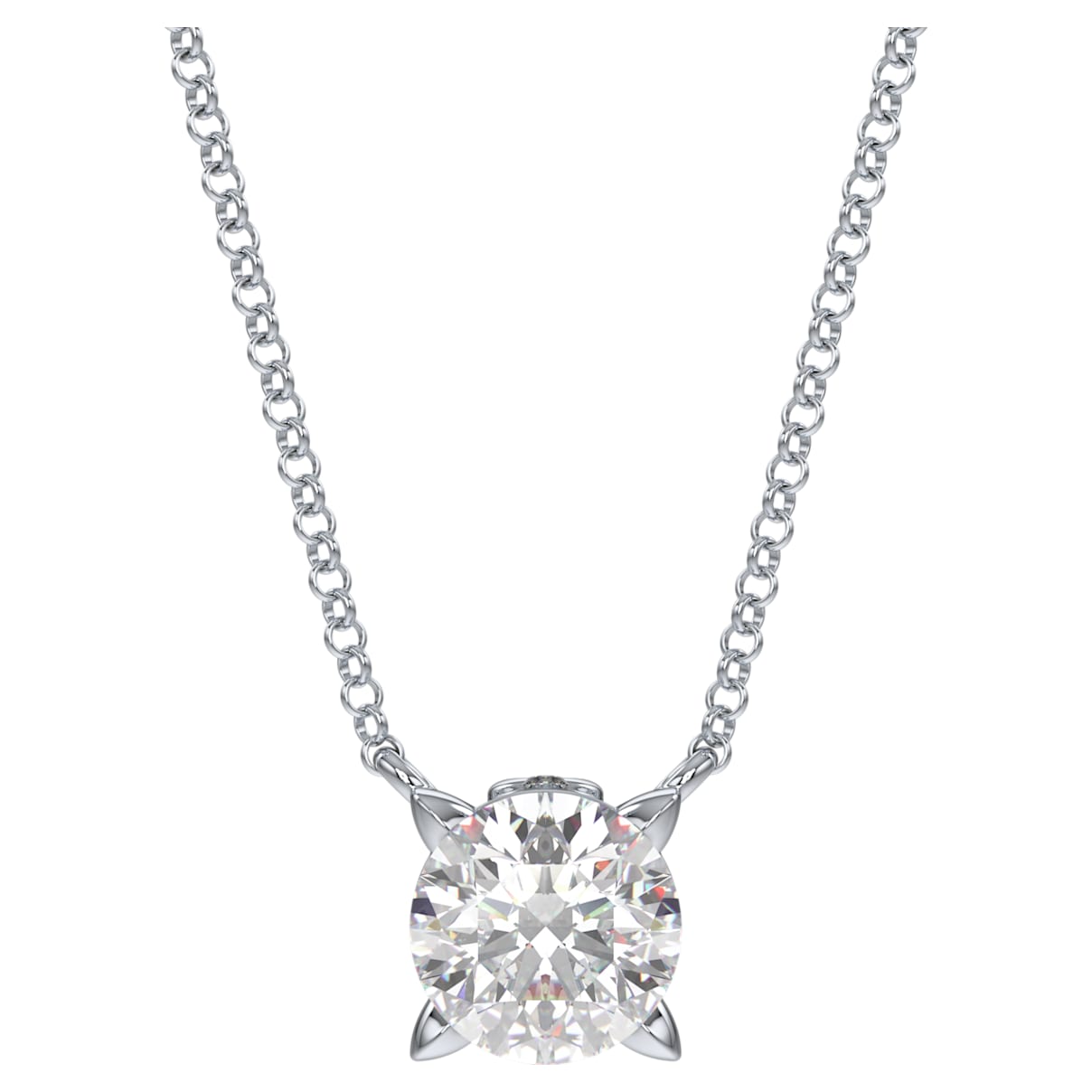 

Eternity pendant, 14K white gold
