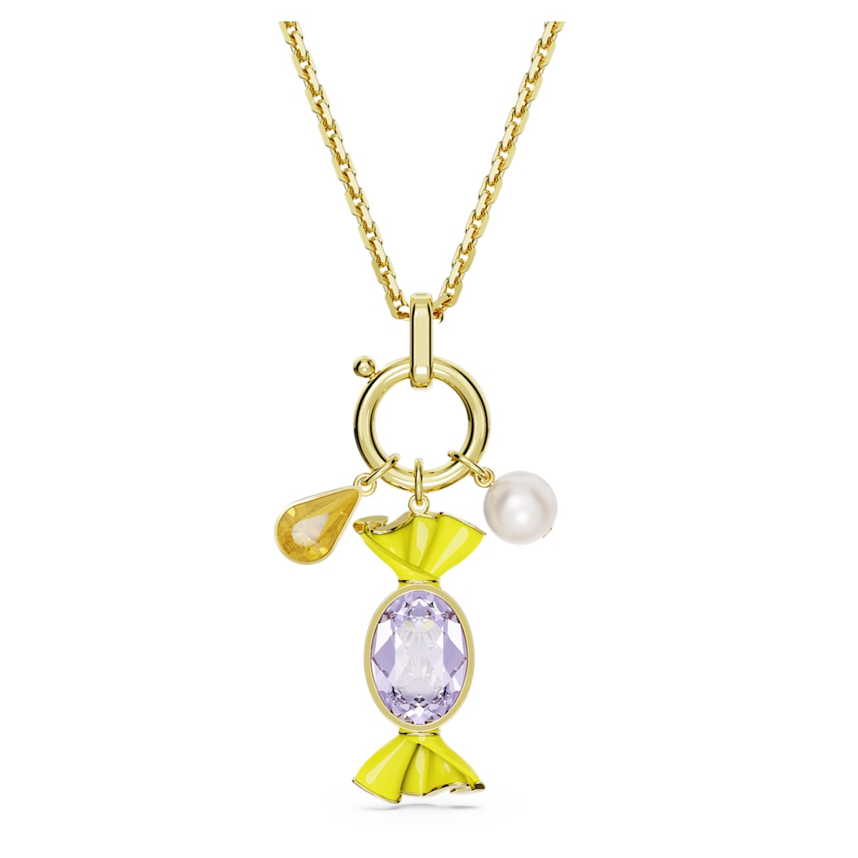 

Dulcis pendant, Candy, Multicolored, Gold-tone plated