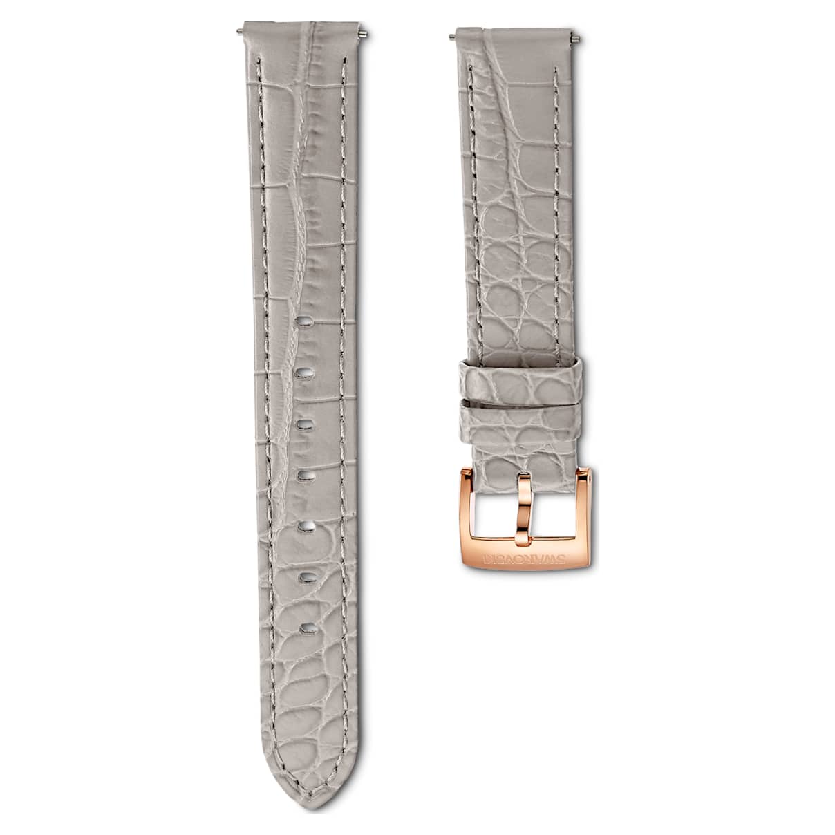 Shop Swarovski Watch Strap In Gray