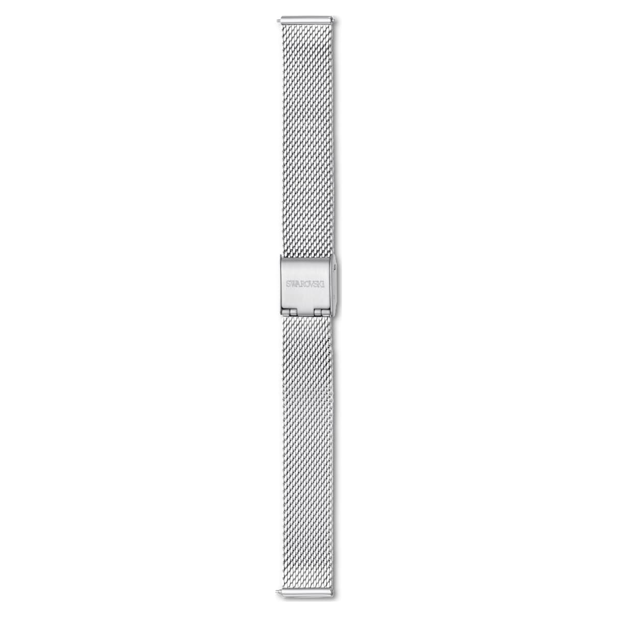

Watch strap, 13 mm (0.51") width, Metal, Silver tone, Stainless Steel