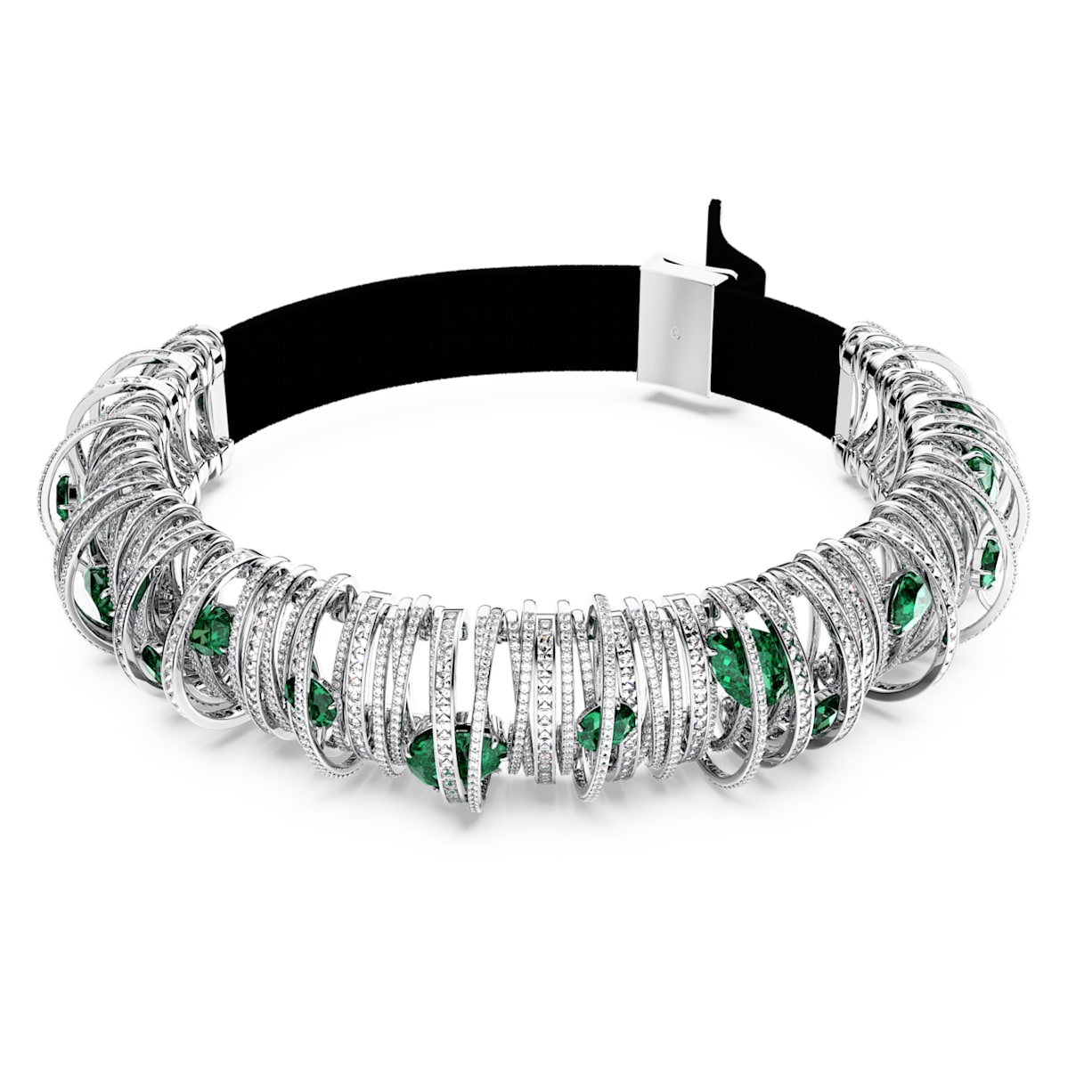 Shop Swarovski Hyperbola Halsband In Green