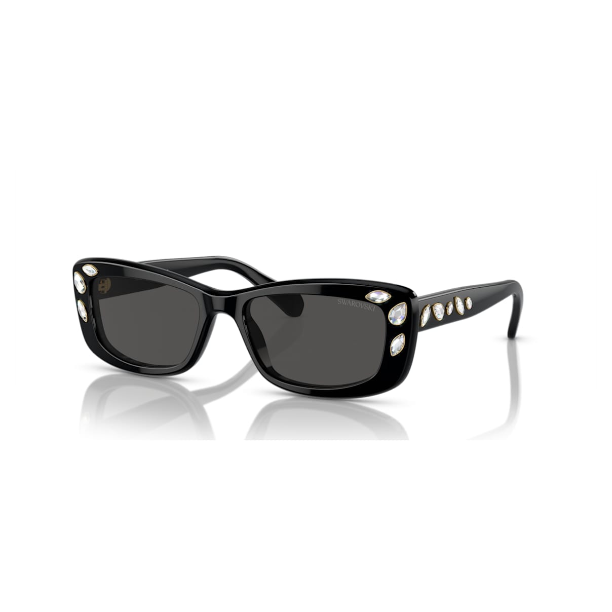 

Sunglasses, Rectangular shape, SK6008, Black