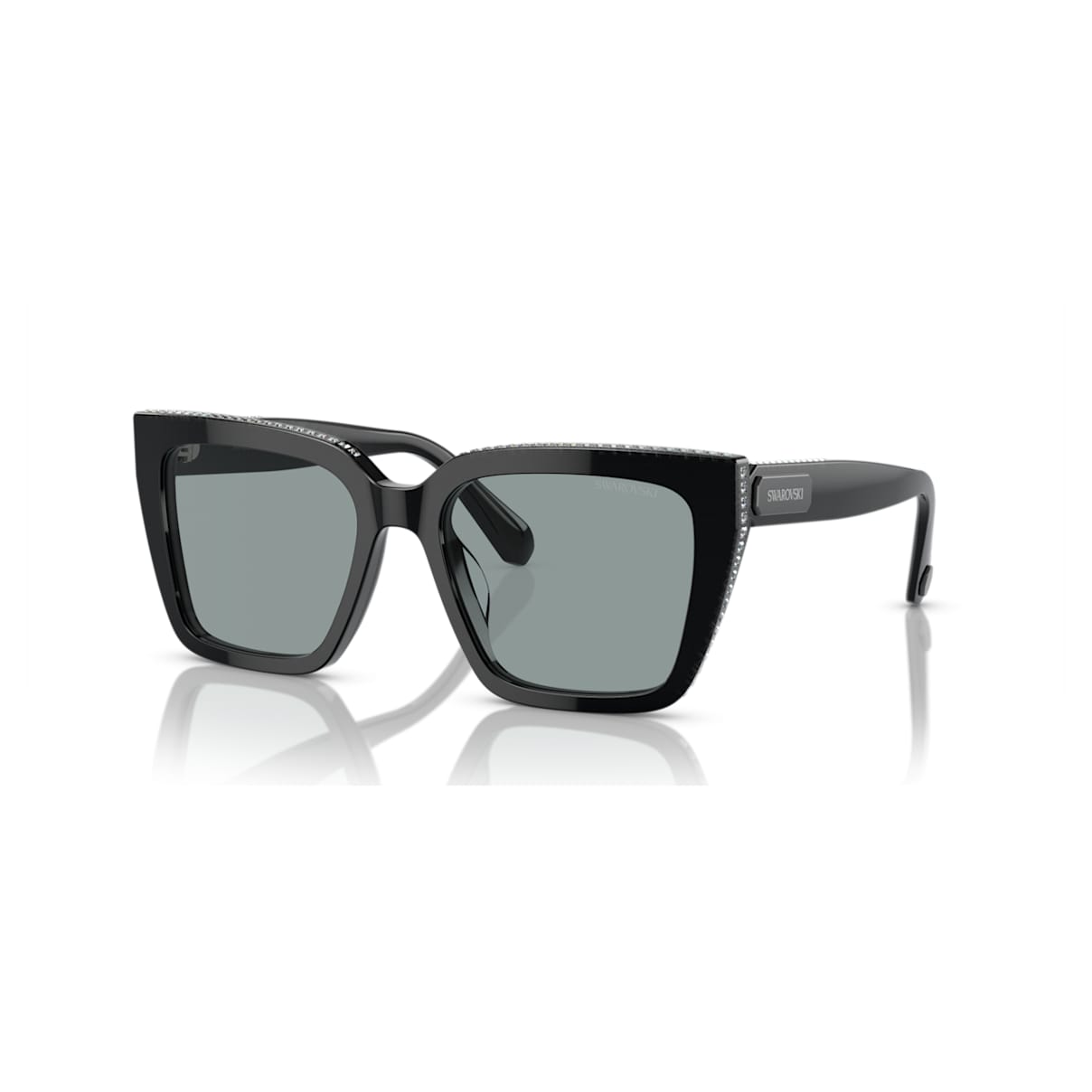 Sunglasses, Square shape, SK6013, Black