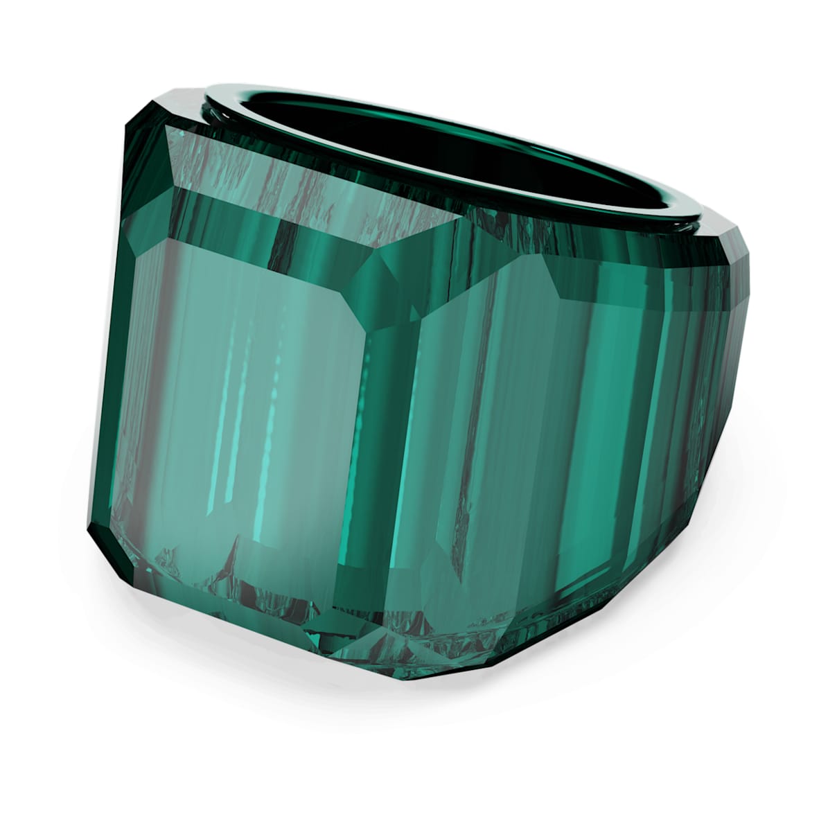 

Lucent cocktail ring, Green