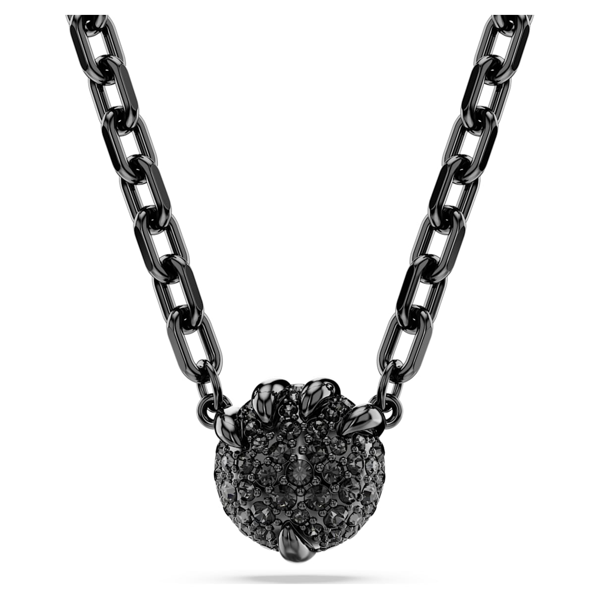 

Dragon & Phoenix pendant, Dragon’s claw, Black, Ruthenium plated