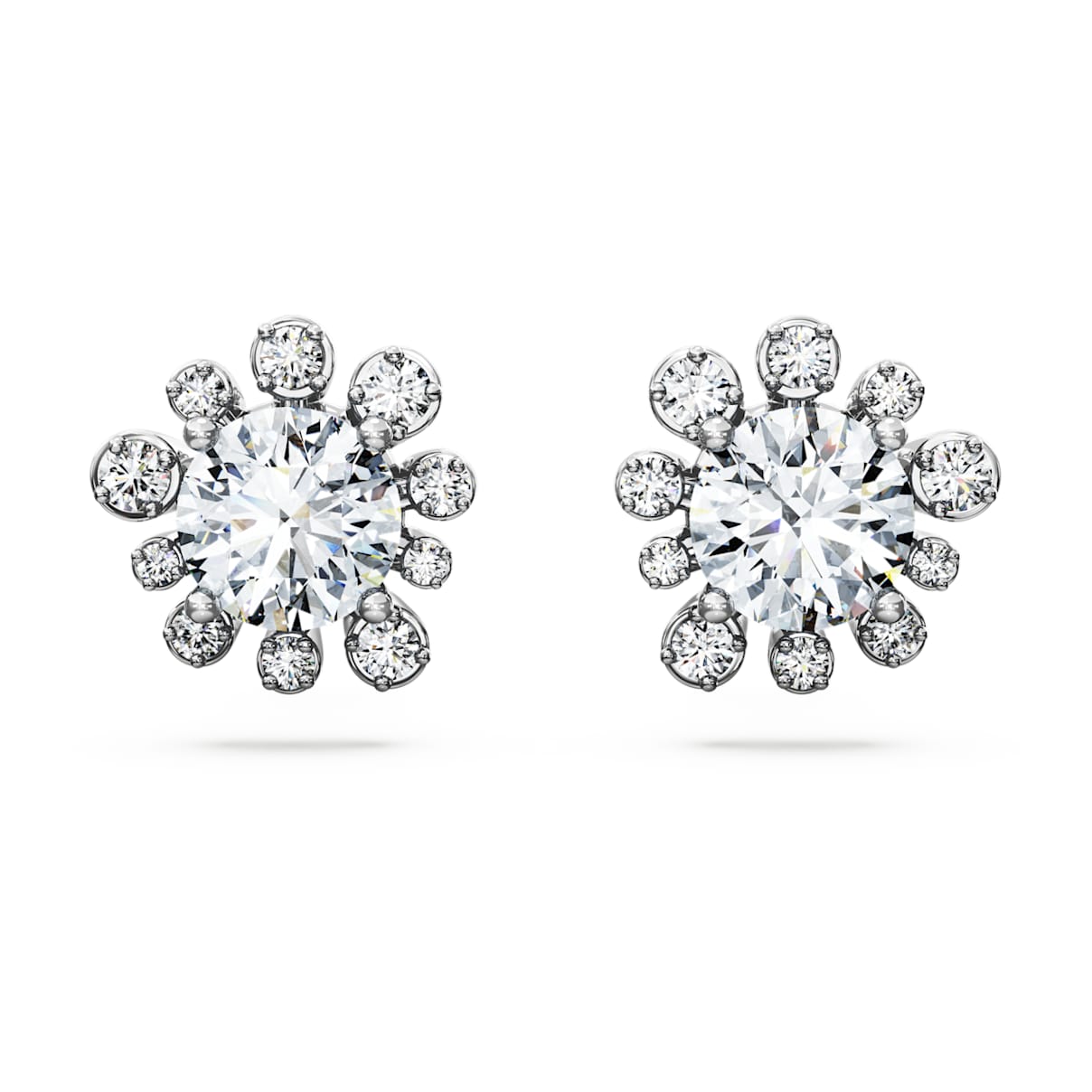 

Galaxy 스터드 이어링, 랩 그로운 다이아몬드 2.3ct tw, 라운드 쉐입, 18K 화이트 골드