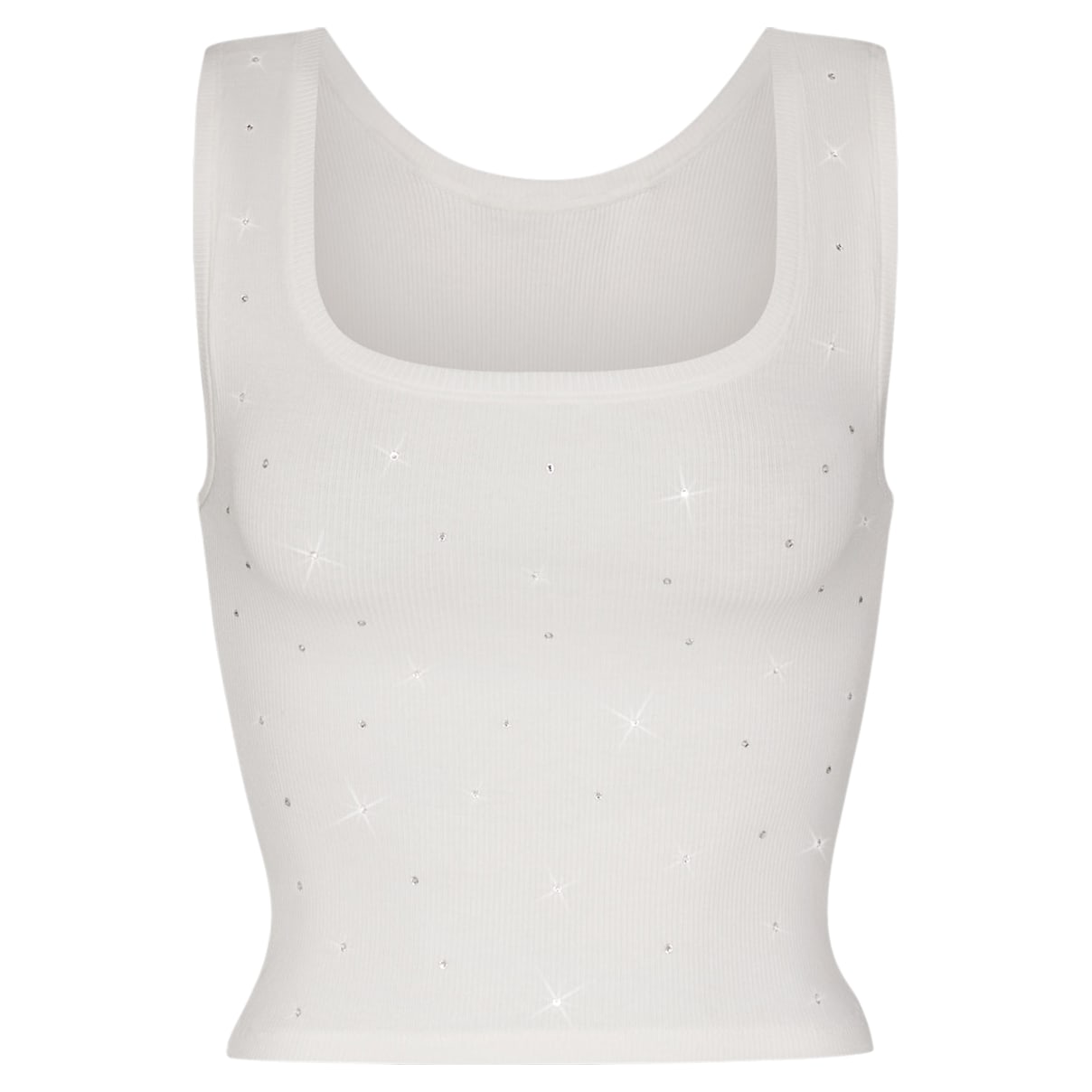 

Swarovski x SKIMS Cotton Rib Tank
