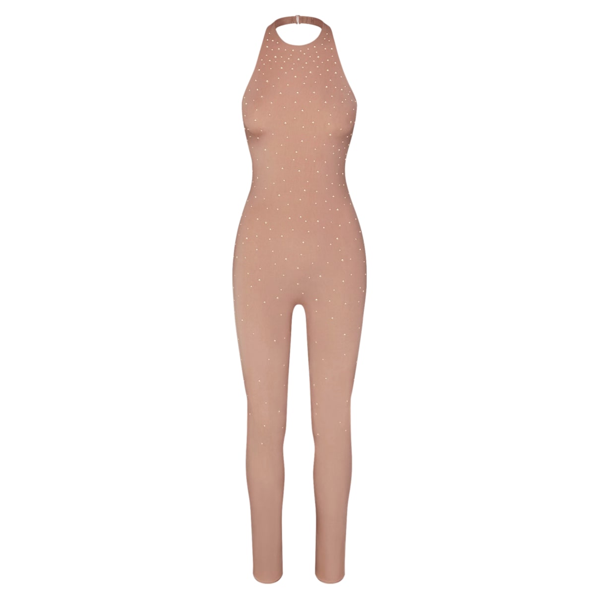 

Swarovski x SKIMS Jelly Sheer Halter Catsuit