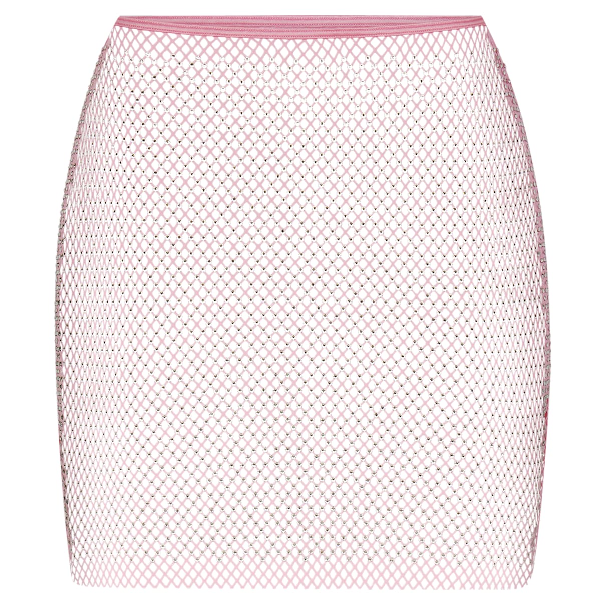 

Swarovski x SKIMS Stretch Net Mini Skirt